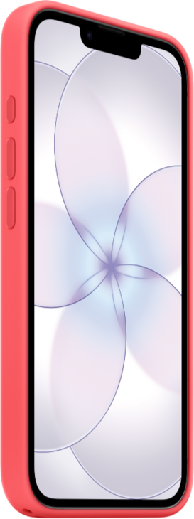 iPhone 17e Silikonskal med MagSafe - Klar guava