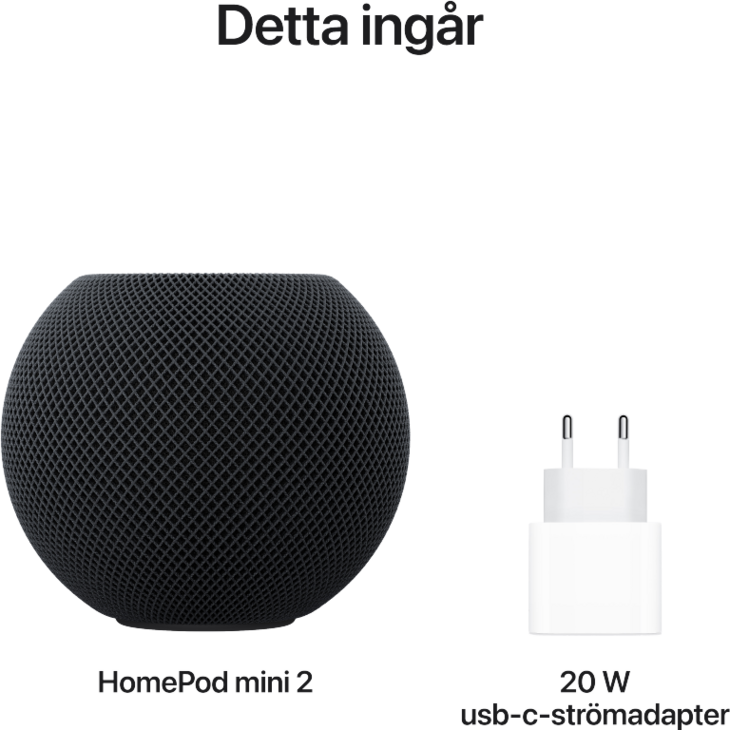 HomePod mini 2 - Midnatt