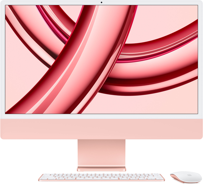 iMac 24-tum, M3 8-core, grafik 10-core, 8GB RAM, 256GB SSD, Rosa iMac 24-tum, M3 8-core, grafik 10-core, 8GB RAM, 256GB SSD, Rosa