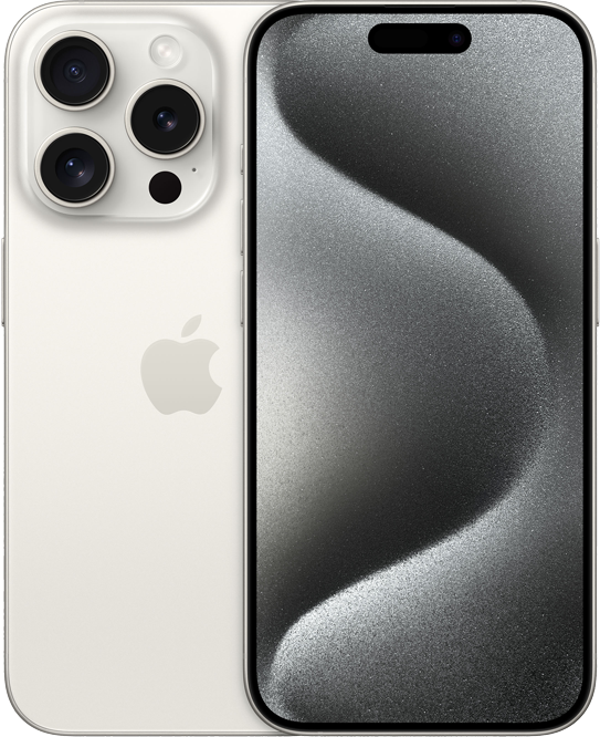 iPhone 15 Pro 512GB Vitt Titan iPhone 15 Pro 512GB Vitt Titan