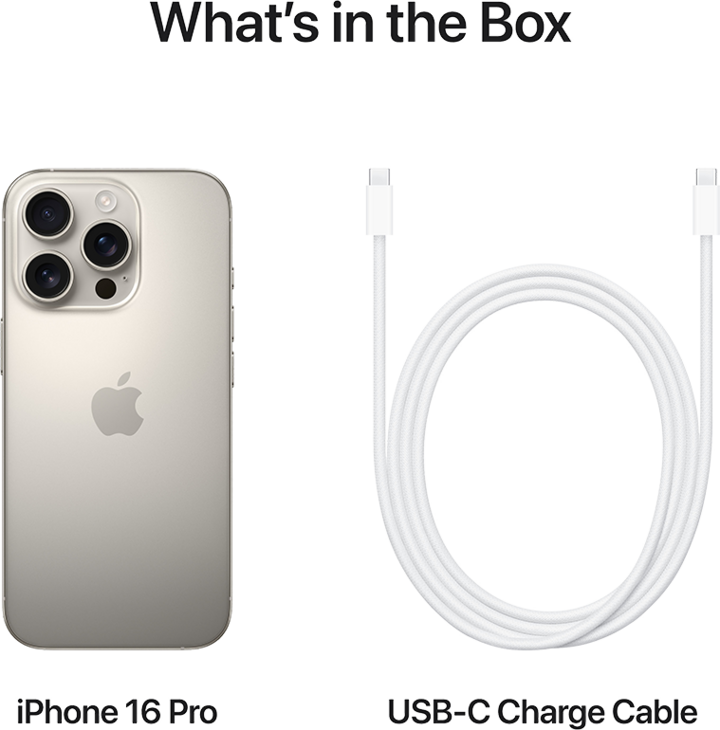iPhone 16 Pro 1TB Naturligt Titan iPhone 16 Pro 1TB Naturligt Titan