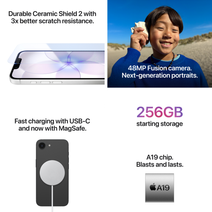 iPhone 17e 512GB Svart