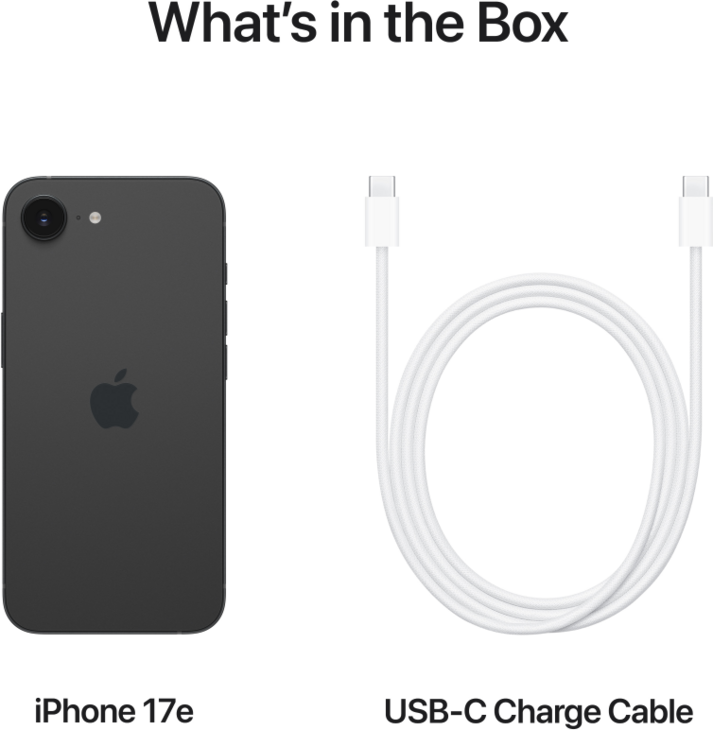 iPhone 17e 512GB Svart