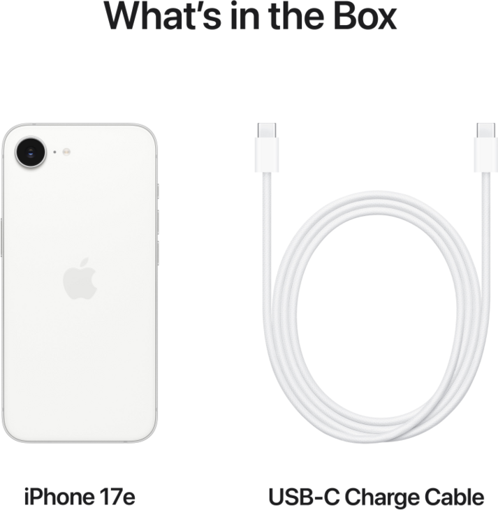 iPhone 17e 256GB Vit