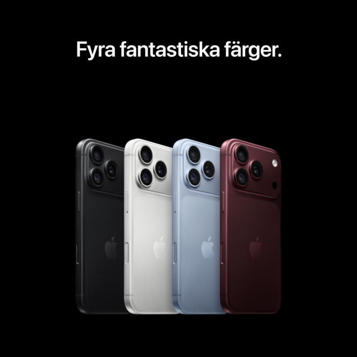 iPhone 18 Pro 256GB Svart