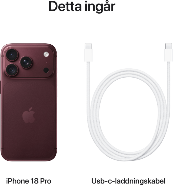 iPhone 18 Pro 2TB Bourgogne