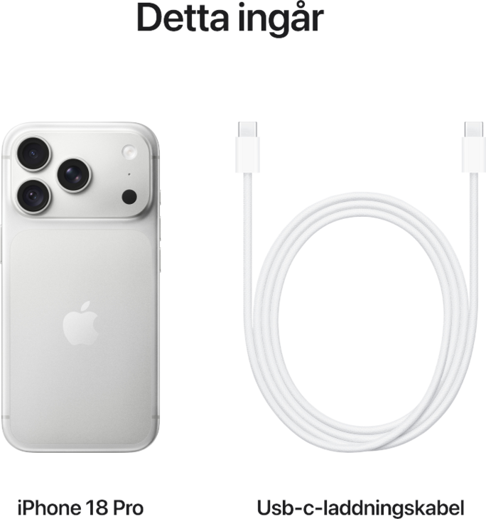 iPhone 18 Pro 2TB Silver