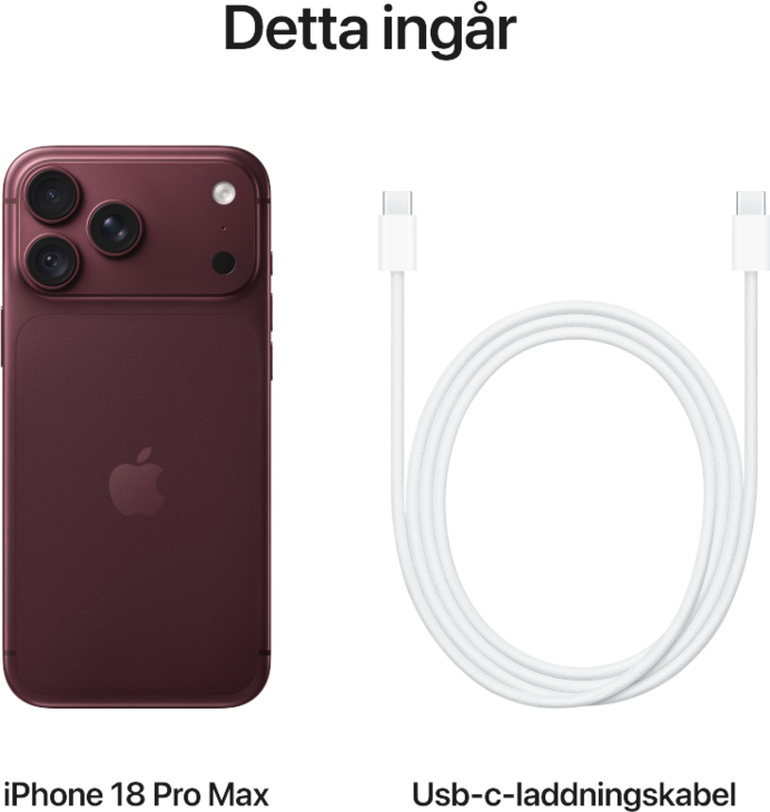 iPhone 18 Pro Max 2TB Bourgogne