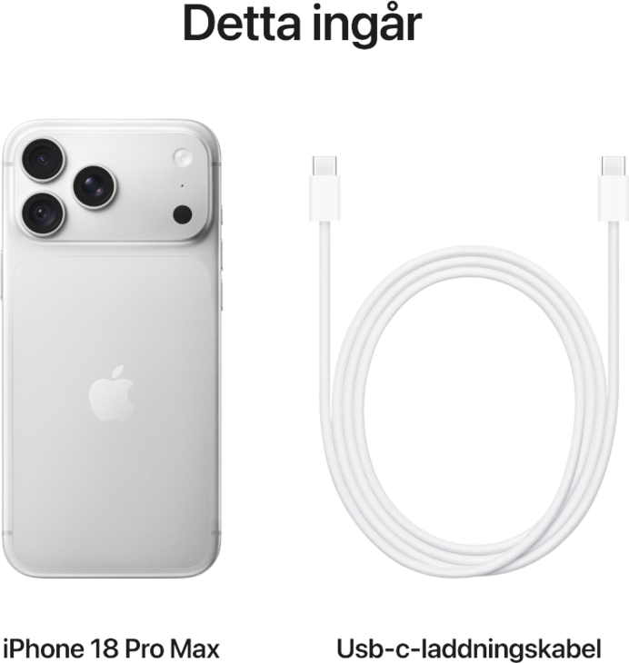iPhone 18 Pro Max 256GB Silver