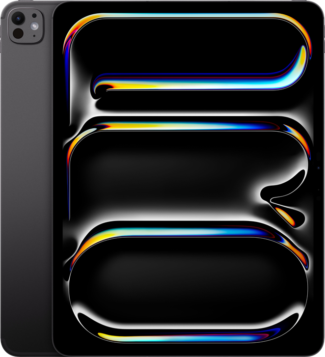 iPad Pro 13 tum M4 Wi‑Fi + Cellular 512 GB med standardglas – Rymdsvart iPad Pro 13 tum M4 Wi‑Fi + Cellular 512 GB med standardglas – Rymdsvart