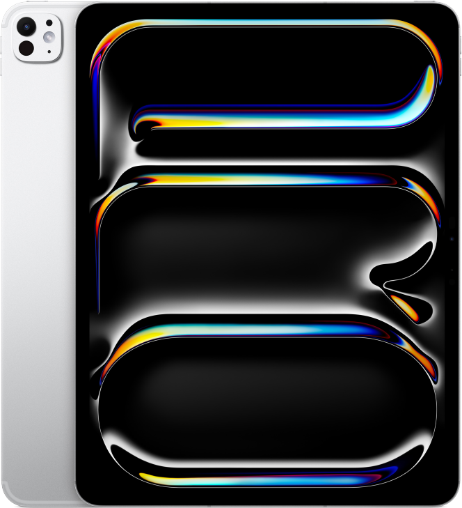 iPad Pro 13 tum M5 Wi‑Fi + Cellular 2TB med standardglas – Silver