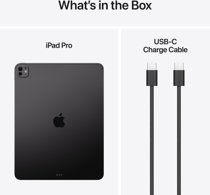 iPad Pro 13 tum M5 Wi-Fi 1TB med standardglas – Rymdsvart iPad Pro 13 tum M5 Wi-Fi 1TB med standardglas – Rymdsvart