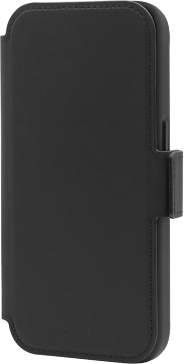 Lynge MagSafe iPhone 17e/16e/15/14/13 Pl&aring;nboksfodral - Svart