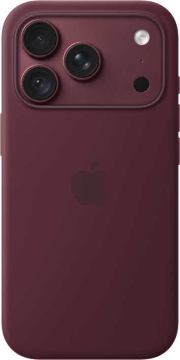 iPhone 18 Pro Silikonskal med MagSafe - Bourgogne
