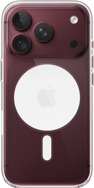 iPhone 18 Pro Transparent skal med MagSafe