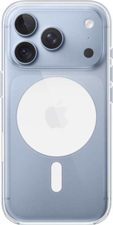 iPhone 18 Pro Transparent skal med MagSafe