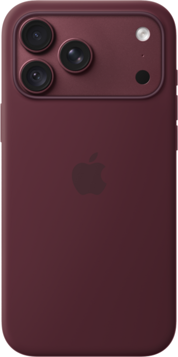 iPhone 18 Pro Max Silikonskal med MagSafe - Bourgogne