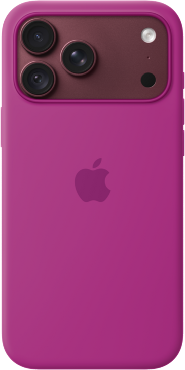 iPhone 18 Pro Max Silikonskal med MagSafe - Magenta