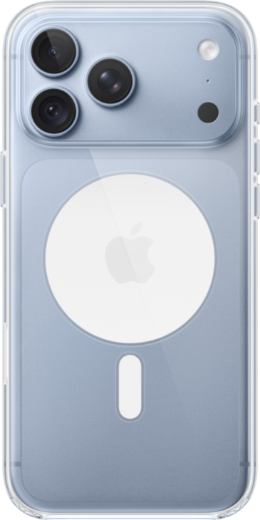 iPhone 18 Pro Max Transparent skal med MagSafe
