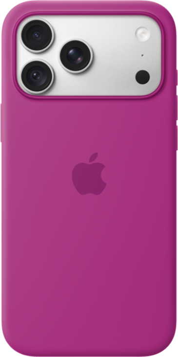 iPhone 18 Pro Max Silikonskal med MagSafe - Magenta