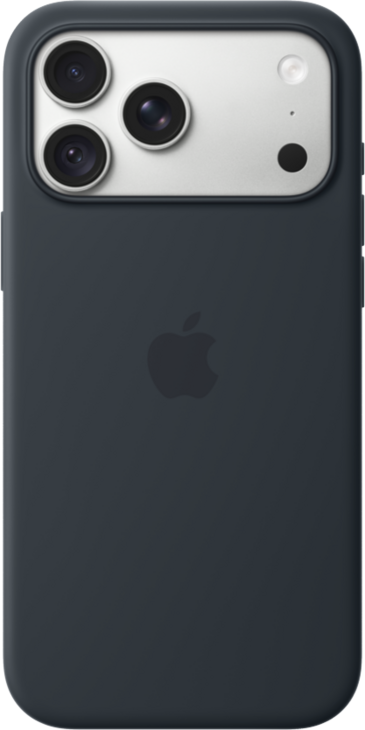 iPhone 18 Pro Max Silikonskal med MagSafe - Marinbl&aring;