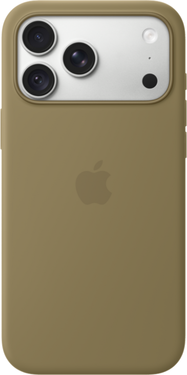 iPhone 18 Pro Max Silikonskal med MagSafe - Oliv