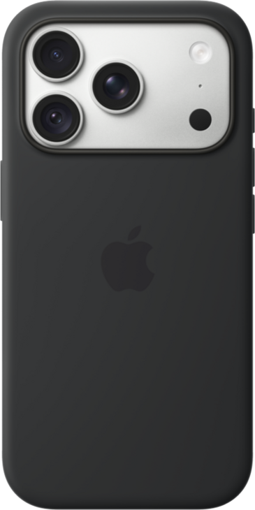 iPhone 18 Pro Silikonskal med MagSafe - Svart