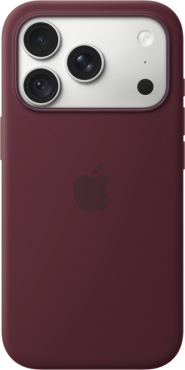 iPhone 18 Pro Silikonskal med MagSafe - Bourgogne