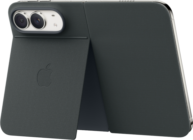 iPhone Duo Folio med utf&auml;llbart st&ouml;d &ndash; Marinbl&aring;