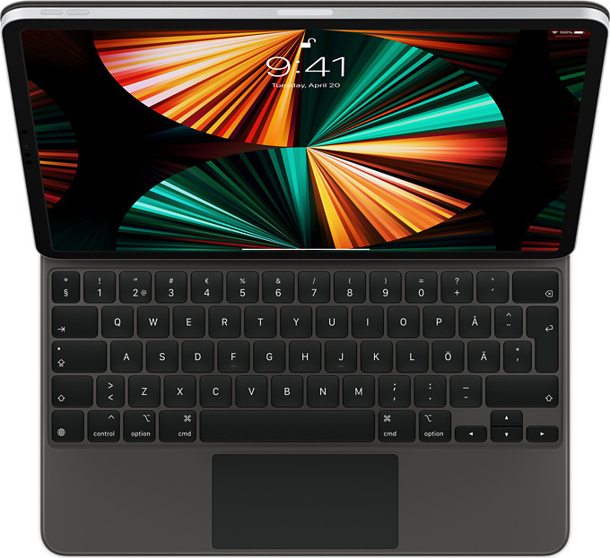 Magic Keyboard till iPad Pro 12,9 tum (3/4/5 generationen) – Danskt Magic Keyboard till iPad Pro 12,9 tum (3/4/5 generationen) – Danskt