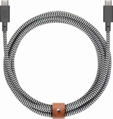 Native Union Belt Cable USB-C 2.4 m Zebra Native Union Belt Cable USB-C 2.4 m Zebra