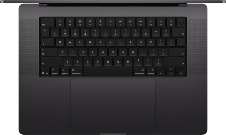 MacBook Pro 16-tum, M5 Max 18-core, grafik 32-core, 36GB, 2TB SSD, Rymdsvart