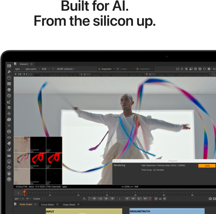 MacBook Pro 16-tum, M5 Max 18-core, grafik 32-core, 36GB, 2TB SSD, Rymdsvart