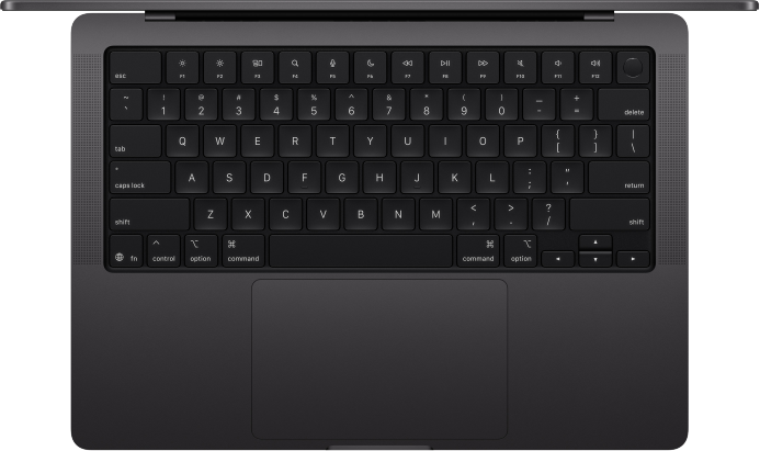 MacBook Pro 14-tum, M5 10-core, grafik 10-core, 16GB, 512GB SSD, Rymdsvart MacBook Pro 14-tum, M5 10-core, grafik 10-core, 16GB, 512GB SSD, Rymdsvart