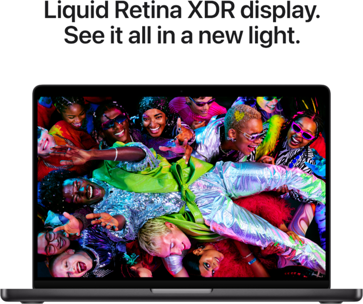 MacBook Pro 14-tum, M5 10-core, grafik 10-core, 16GB, 512GB SSD, Rymdsvart MacBook Pro 14-tum, M5 10-core, grafik 10-core, 16GB, 512GB SSD, Rymdsvart