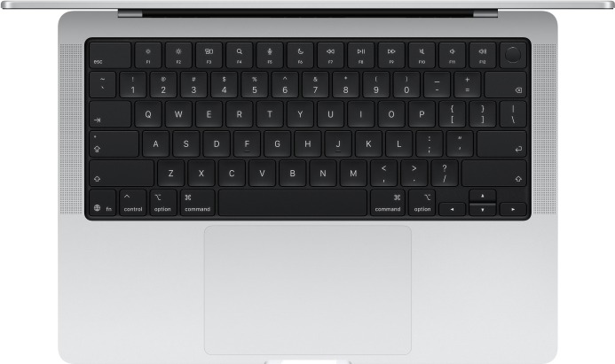 MacBook Pro 14-tum, M5 Max 18-core, grafik 40-core, 48GB, 4TB SSD, Silver