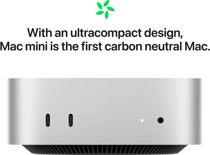 Mac mini, M4 Pro 12-Core, grafik 16-core, 24GB, 512GB SSD Mac mini, M4 Pro 12-Core, grafik 16-core, 24GB, 512GB SSD