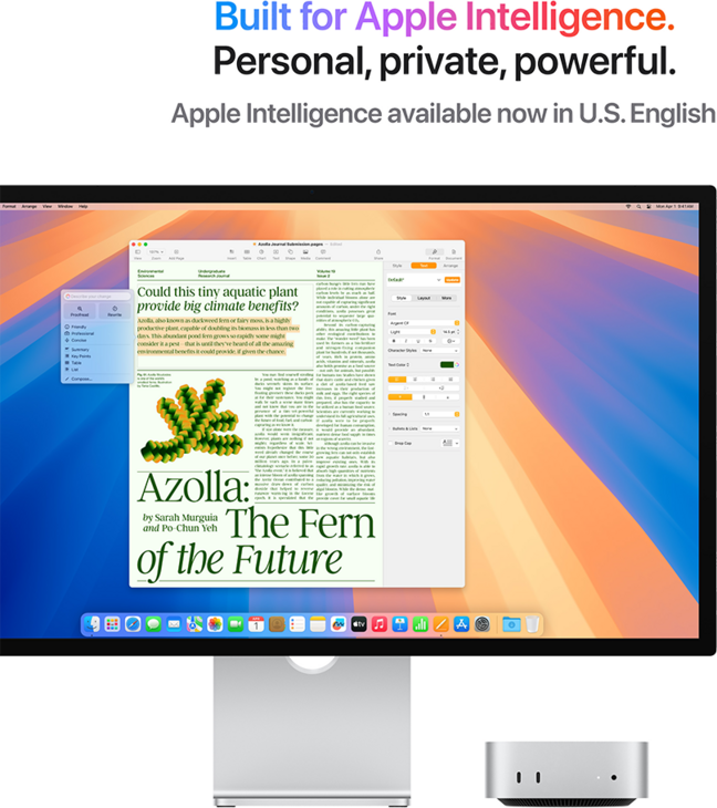 Mac mini, M4 10-Core, grafik 10-core, 32GB, 2TB SSD Mac mini, M4 10-Core, grafik 10-core, 32GB, 2TB SSD