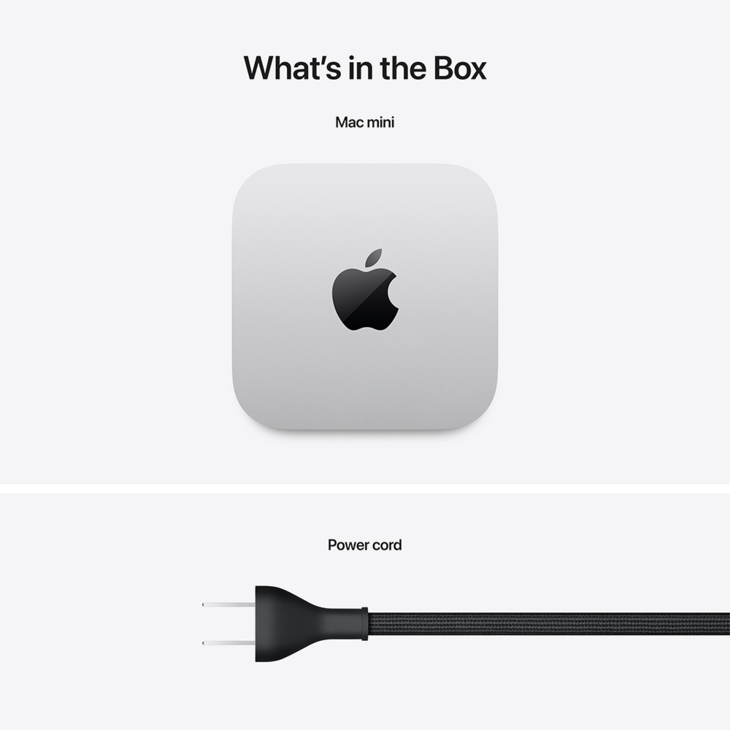 Mac mini, M4 10-Core, grafik 10-core, 32GB, 2TB SSD Mac mini, M4 10-Core, grafik 10-core, 32GB, 2TB SSD