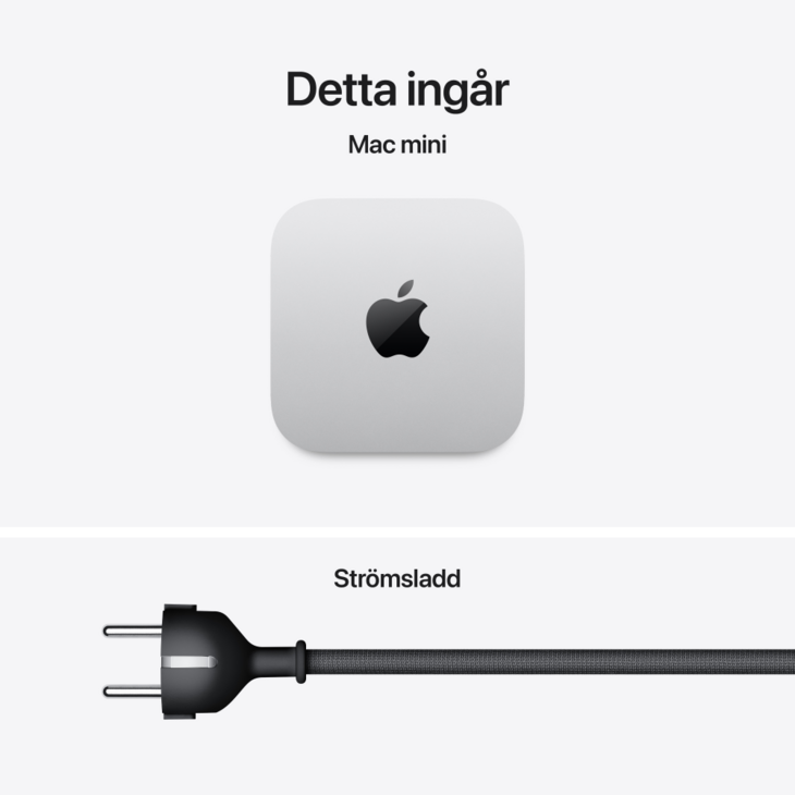 Mac mini, M5 Pro 15-Core, grafik 16-core, 24GB, 512GB SSD