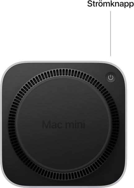 Mac mini, M6 12-Core, grafik 12-core, 16GB, 2TB SSD, 10Gigabit Ethernet
