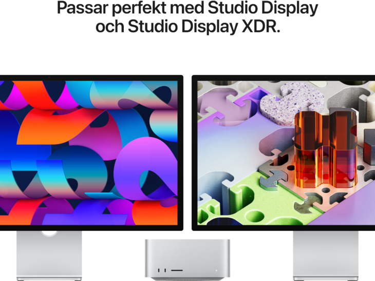 Mac Studio, M5 Max 18-core, grafik 32-core, 36GB, 512GB SSD