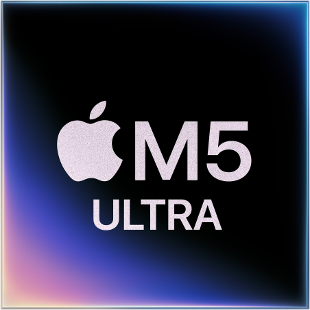 Mac Studio, M5 Ultra 30-core, grafik 64-core, 96GB, 1TB SSD