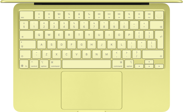 MacBook Neo 13-tum, 8GB RAM, 512 SSD, Touch ID, Citrus