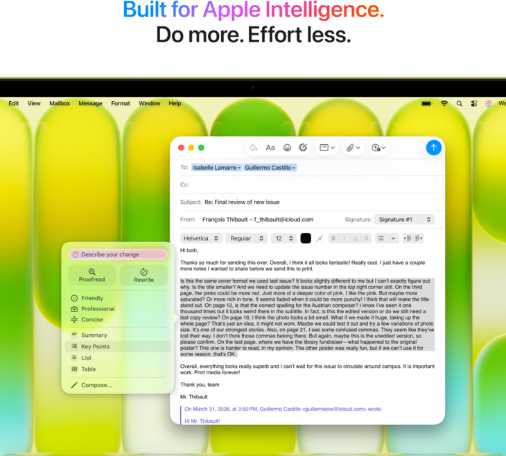 MacBook Neo 13-tum, 8GB RAM, 512 SSD, Touch ID, Citrus