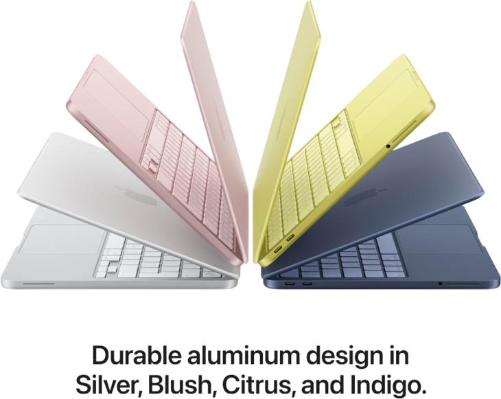 MacBook Neo 13-tum, 8GB RAM, 512 SSD, Touch ID, Indigo