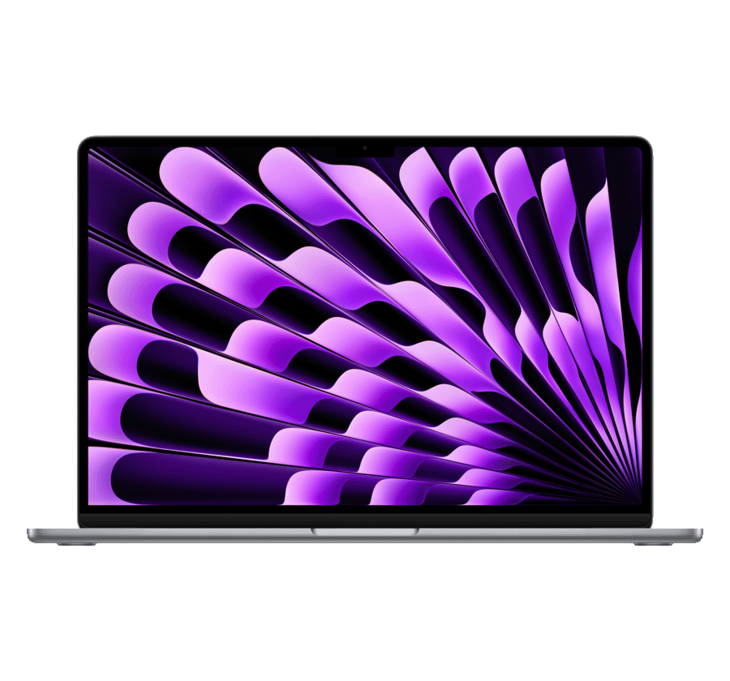 MacBook Air 15-tum i färgen rymdgrå