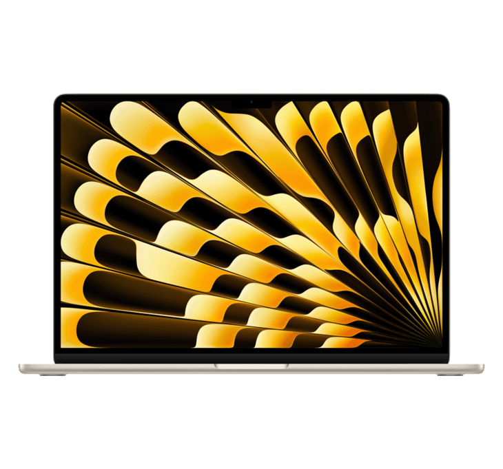 MacBook Air 15-tum i färgen stjärnglans