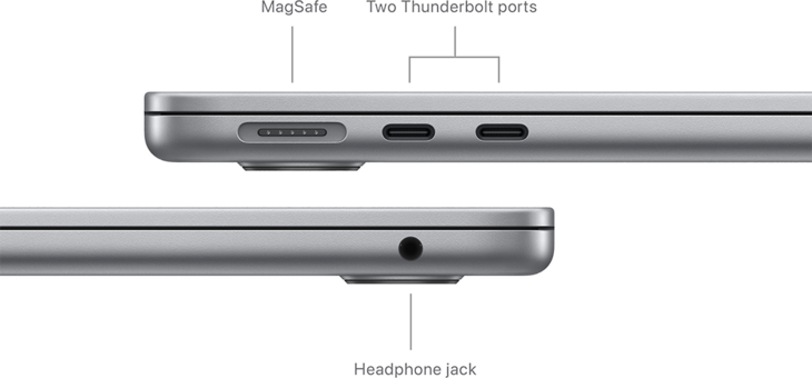 MacBook Air 13-tum, M3 8-core, grafik 8-core, 16GB RAM, 256GB SSD, 35W, Rymdgrå MacBook Air 13-tum, M3 8-core, grafik 8-core, 16GB RAM, 256GB SSD, 35W, Rymdgrå