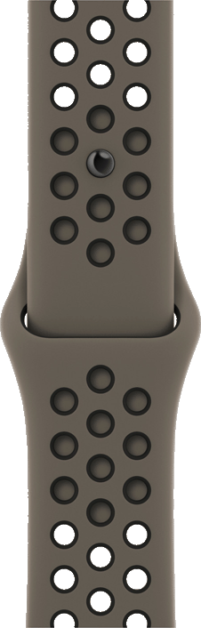 Apple Watch Armband 41mm Nike-sportband - Olivgrå/Svart Apple Watch Armband 41mm Nike-sportband - Olivgrå/Svart